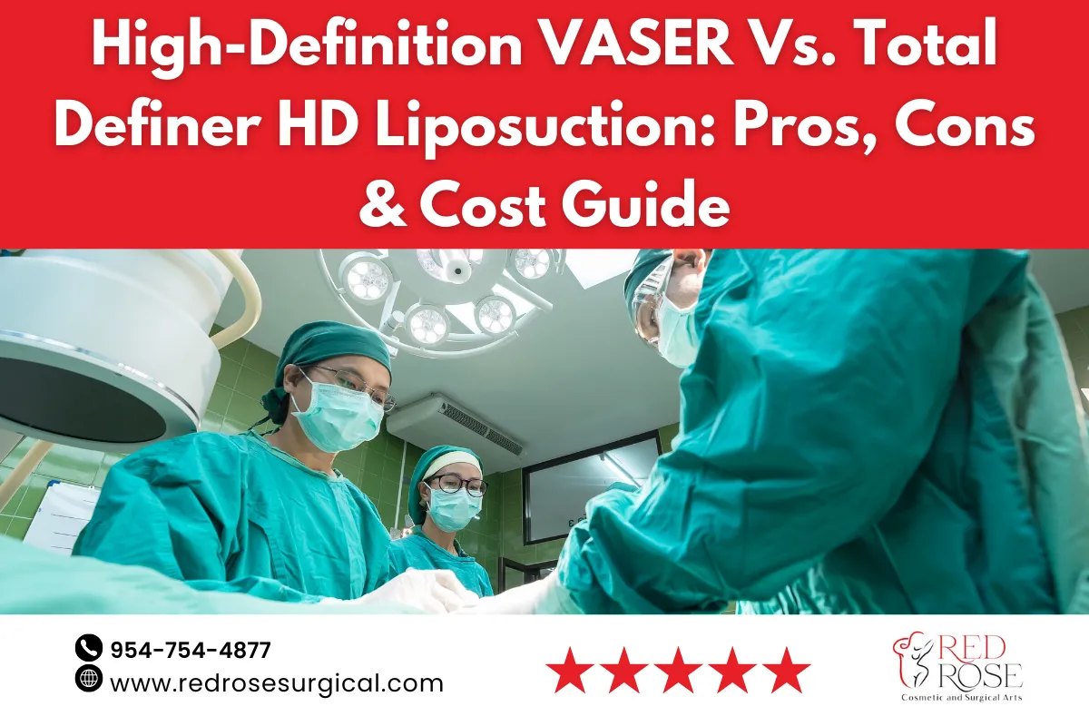 High-Definition VASER Vs. Total Definer HD Liposuction